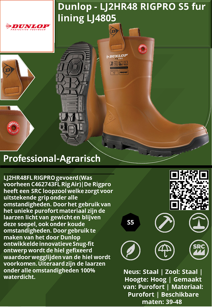 Professionele Laarzen-Agrarisch LJ4805
